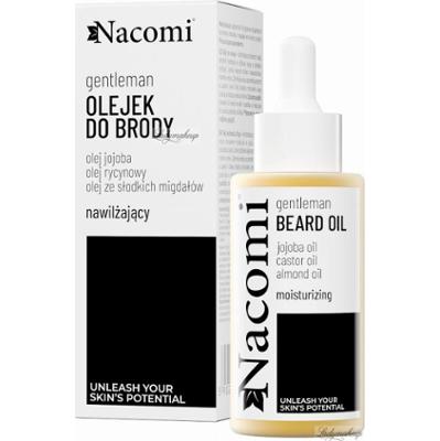 Nacomi - GENTLEMAN - Beard Oil - Nawilżający olejek do brody i zarostu - 40 ml