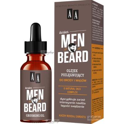 AA - MEN Beard - Grooming Oil - Olejek pielęgnujący do brody i wąsów - 30 ml