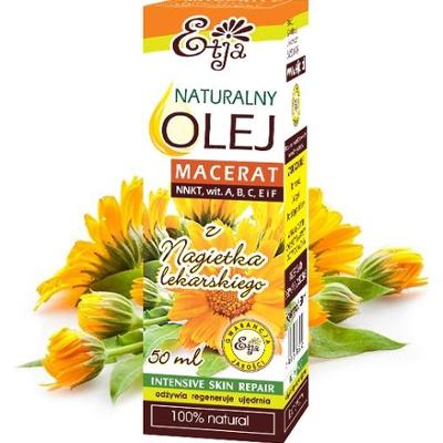 MACERAT, Naturalny olej z Nagietka Lekarskiego, 50 ml