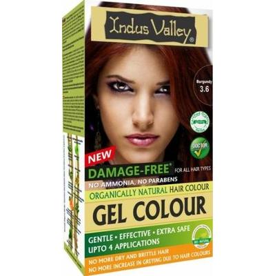 Żelowa farba do włosów, BURGUND