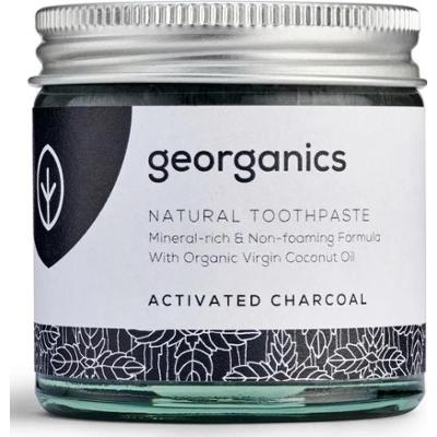 Mineralna pasta do zębów w słoiku, naturalny skład, do codziennej pielęgnacji, z aktywnym węglem, 60 ml
