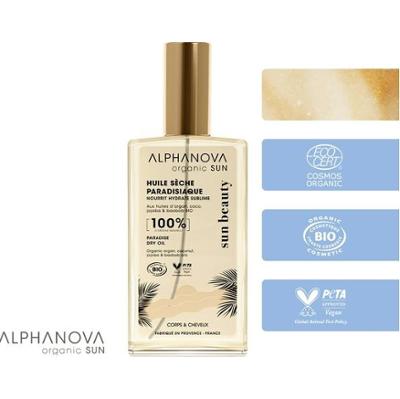 Sun Beauty, BIO Suchy olejek z rajską nutą monoi, 100 ml