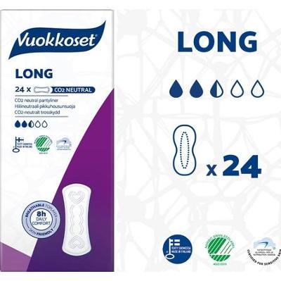 Wkładki higieniczne WHITE LONG, 24 sztuki