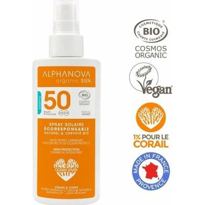 Mineralny spray przeciwsłoneczny z filtrem SPF50, 125 g