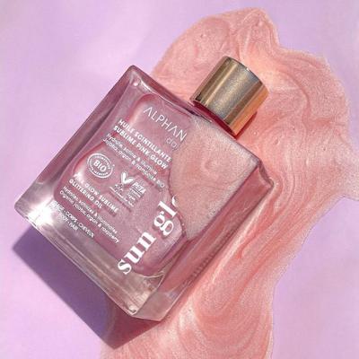 Daily Sun, BIO Suchy olejek z drobinkami, 50 ml