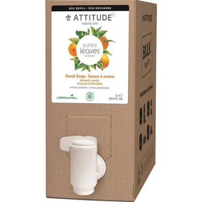 REFILL, Mydło do rąk w płynie, Liście pomarańczy, 2 L