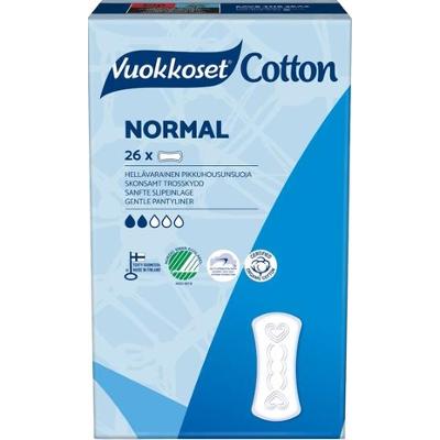 Wkładki higieniczne COTTON NORMAL, 26 sztuk