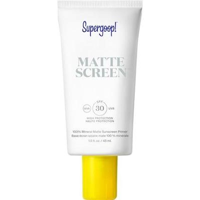 Supergoop! - Mattescreen - Filtr Przeciwsłoneczny Spf 30 Pa+++ - Mattescreen Mineral Spf30 45ml - Dla Kobiet