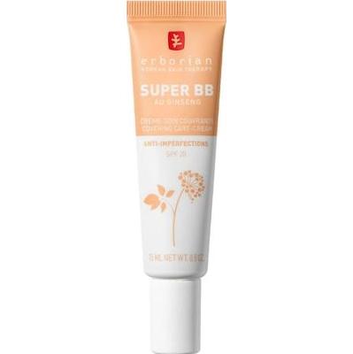 Erborian - Super Bb Au ginseng Clair – Kryjący Krem Korygujący Niedoskonałości - Bb Family Super Bb Dore 15ml - Dla Kobiet