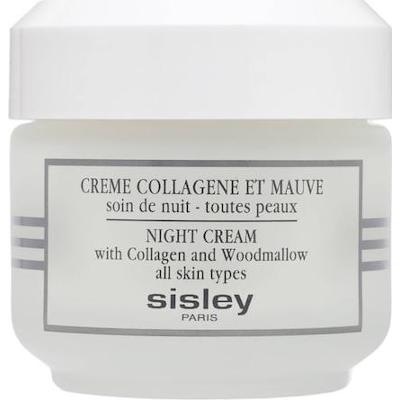 Sisley - Night Cream With Collagen And Woodmallow - Krem Do Twarzy Na Noc - 50 ml - Dla Kobiet