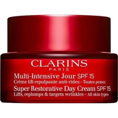 Clarins - Super Restorative - Krem Na Dzień Do Każdego Rodzaju Skóry Spf15 - Multi Intensif Jour Spf 20 50 ml - Dla Kobiet