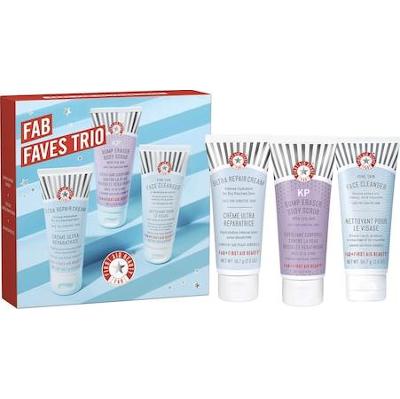 First Aid Beauty - Fab Faves Trio – Zestaw 3 Produktów Do Pielęgnacji Twarzy I Ciała - Set Fab Faves Trio - Dla Kobiet
