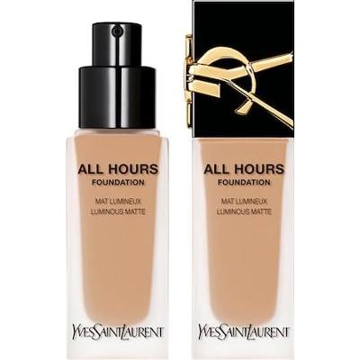Yves Saint Laurent - All Hours Foundation - Podkład - Encre De Peau Ysl Ah Fdt Reno Mn7 - Dla Kobiet