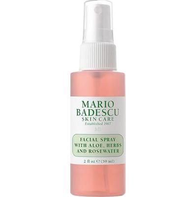 Mario Badescu - Facial Spray With Aloe, Herbs And Rosewater - Minimgiełka Do Twarzy - Rose Mini Spray Rose 59ml - Dla Kobiet