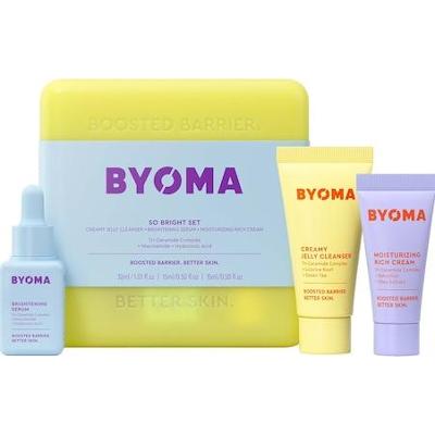 Byoma - So Bright – Zestaw Do Pielęgnacji Twarzy - 30 ml + 15 ml - Dla Kobiet