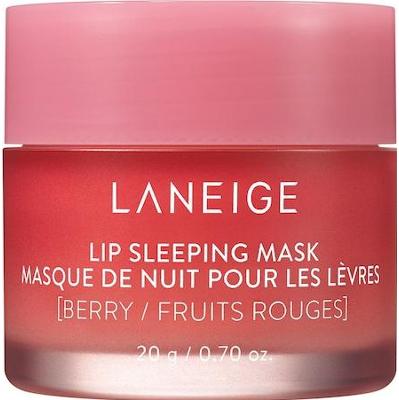 Laneige - Sleeping Lip Pielęgnacja Twarzy - Intensywnie Regenerująca Nocna Pielęgnacja Twarzy Do Ust - Lip Sleeping Pielęgnacja Twarzy Berry - Dla Kob
