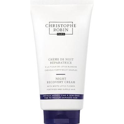 Christophe Robin - Night Recovery Cream - Krem Na Noc Do Włosów - Night Recovery Cream 150ml - Dla Kobiet