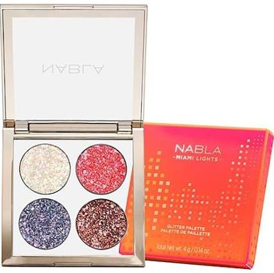 Nabla - Miami Lights glitter Palette - Paleta Cieni Do Powiek - Miami Lights glitter - Dla Kobiet