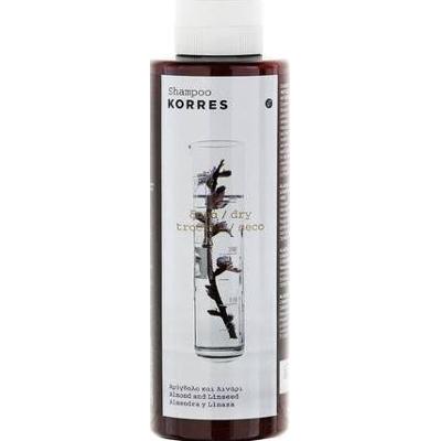 Korres - Szampon Z Wyciągiem Z Migdałów I Olejem Lnianym Do Włosów Suchych - 250 ml - Dla Kobiet