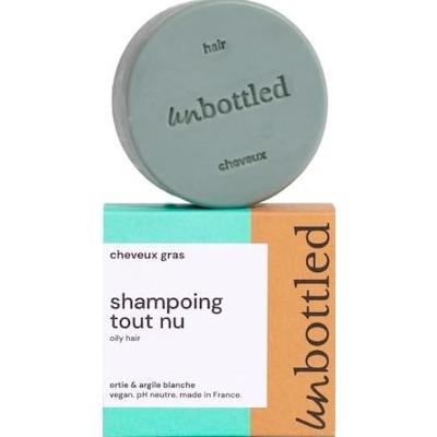 Unbottled - Shampoing Tout Nu – Szampon W Kostce Do Włosów Przetłuszczających Się - Naked Shampoo - Oily Hair 90g - Dla Kobiet