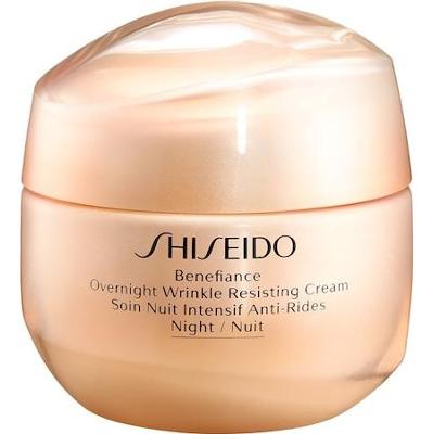 Shiseido - Benefiance - Overnight Wrinkle Resisting Anti-aging Cream - Benefiance Wrinkle Smoothing Night Cream - Dla Kobiet