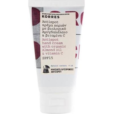 Korres - Krem Do Rąk Z Organicznym Olejkiem Migdałowym I Witaminą C - 75 ml - Dla Kobiet