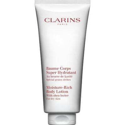 Clarins - Intensywnie Nawilżający Balsam Do Ciała Z Masłem Shea - Baume Corps Super Hydratant 200ml - Dla Kobiet