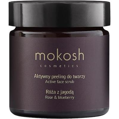 Mokosh - Aktywny Peeling Do Twarzy - Róża Z Jagodą - Rose With Berry Active Face Scrub - Dla Kobiet