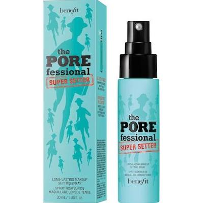 Benefit Cosmetics - Mini The Porefessional Super Setter - Spray Utrwalający Makijaż - The Porefessional Primer Supersette Mini - Dla Kobiet