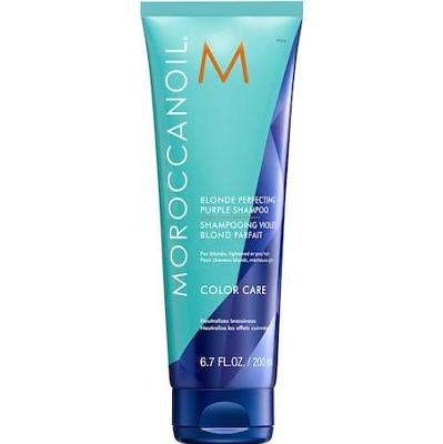 Moroccanoil - Shampooing Violet Blond Parfait – Szampon Korygujący - Blond Perfecting Shampoo 200ml - Dla Kobiet