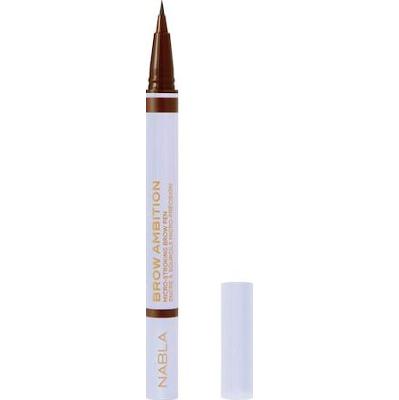 Nabla - Brow Ambition - Micro-stroking Brow Pen - Brow Ambition - Warm Brown - Dla Kobiet