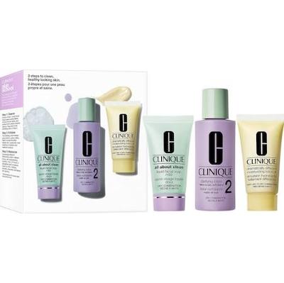 Clinique - 3 Step Refresh 2 Set - Zestaw Do Pielęgnacji Twarzy - Set Step Type 2 - Dla Kobiet