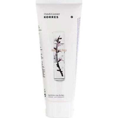 Korres - Odżywka Z Wyciągiem Z Migdałów I Olejem Lnianym Do Włosów Suchych - 200 ml - Dla Kobiet
