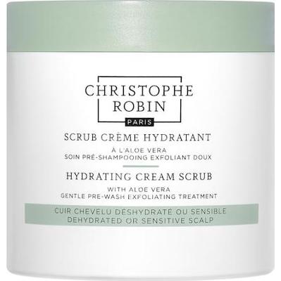 Christophe Robin - Hydrating Cream Scrub - Nawilżający Peeling Do Skóry głowy - Hydrating Cream Scrub 250ml - Dla Kobiet