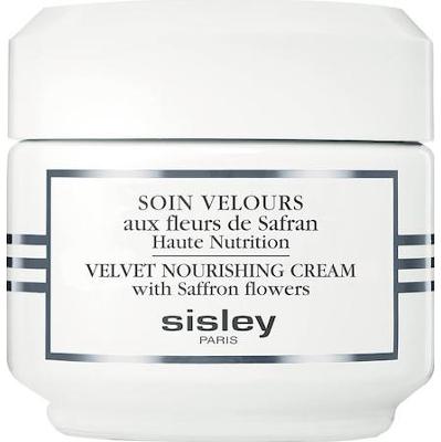 Sisley - Velvet Nourishing Cream With Saffron Flowers - Odżywczy Krem Do Twarzy - 50 ml - Dla Kobiet