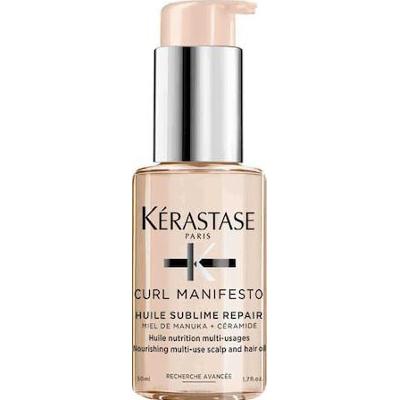 Kérastase - Curl Manifesto Odżywczy Olejek - Curl Manifesto Huile Sublime Repair 50ml - Dla Kobiet