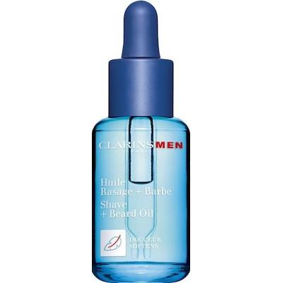 Clarins - Clarinsmen Shaving + Beard Oil - Olejek Do golenia + Pielęgnacja Brody - Clarins Men Huile Rasage Et Barbe - Dla Kobiet