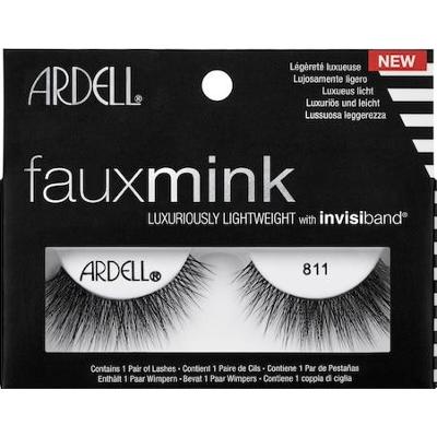 Ardell - Faux Mink Lashes - Sztuczne Rzęsy Na Pasku - 811 - Black - Dla Kobiet