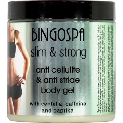 WYSZCZUPLANIE Żel do ciała z centellą, kofeiną i papryką BINGOSPA slim & strong