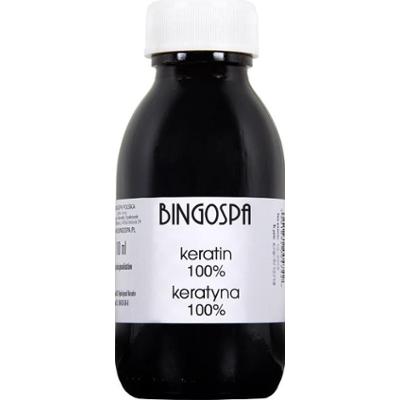 ZWIĘKSZA OBJĘTOŚĆ WŁOSÓW Keratyna 100% BINGOSPA 100 ml