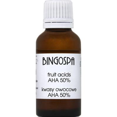 Kwasy owocowe AHA 50% 50g BINGOSPA