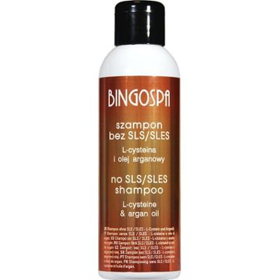 Szampon bez SLS/SLES z L-cysteiną i olejem arganowym 150 ml BINGOSPA