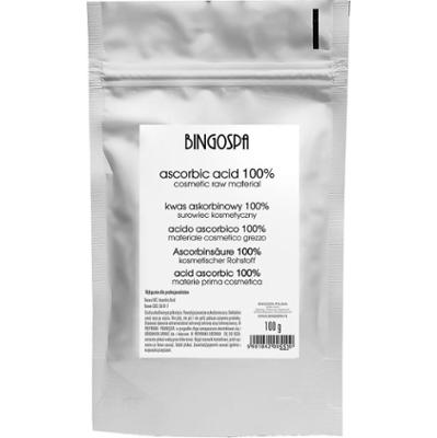 NATURALNE ZŁUSZCZANIE - WYBIELANIE - LIKWIDACJA PIEGÓW I PRZEBARWIEŃ Kwas askorbinowy 100 % ( surowiec kosmetyczny) BINGOSPA