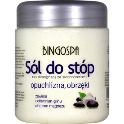 Sól do stóp ze skłonnościami opuchlizna , obrzęki BINGOSPA