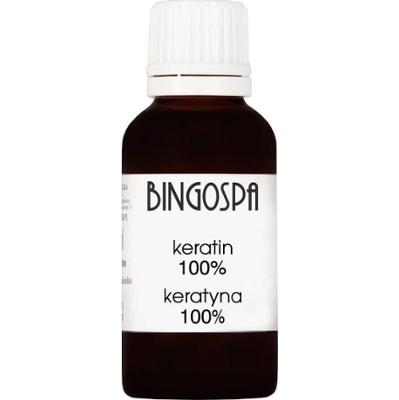 ZWIĘKSZA OBJĘTOŚĆ WŁOSÓW Keratyna 100% BINGOSPA 30 ml
