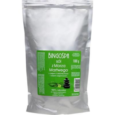 Sól z minerałami Morza Martwego z olejem z zielonej kawy i olejem arganowym BINGOSPA