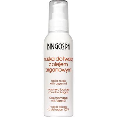 Maska do twarzy z olejem arganowym BINGOSPA