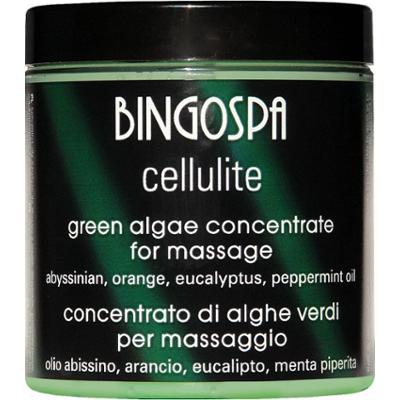 Koncentrat alg zielonych z czterema olejkami do masażu BINGOSPA cellulite