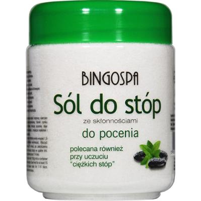 Sól do stóp ze skłonnościami do pocenia BINGOSPA