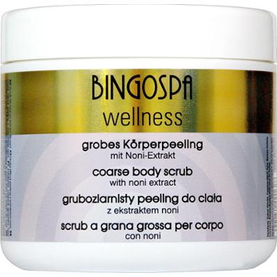 Gruboziarnisty peeling do ciała z Noni BINGOSPA wellness